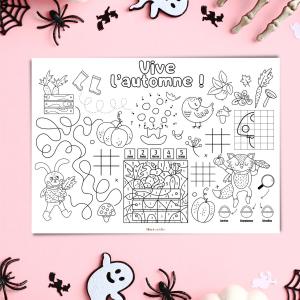 set de table + 4 ans