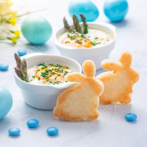 oeufs cocotte de Pâques