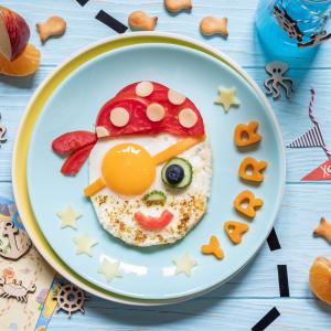 Recette facile de l'oeuf au plat pirate