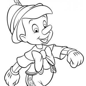 Coloriages Pinocchio à imprimer