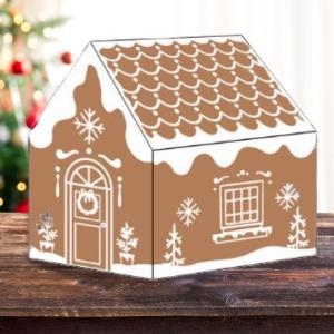 paper toy maison en pain d'épices