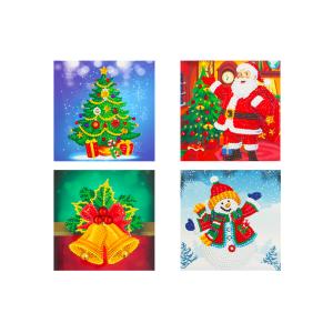 Découvrez les cartes de Noël en Diamond Painting et cette année, offrez des cartes de voeux brillantes à vos proches