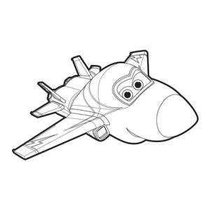 Un dessin à imprimer à télécharger gratuitement de Jérôme de Super Wings