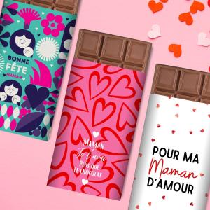 5 emballages chocolat à imprimer pour la Fête des mères
