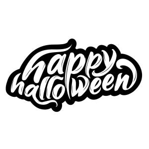Coloriage Happy Halloween original