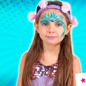 Maquillage sirène facile