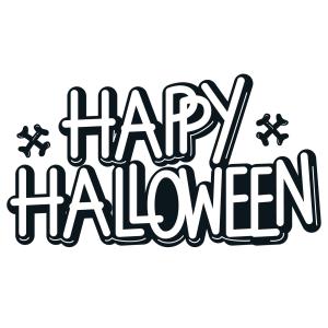 Coloriage Happy Halloween à télécharger