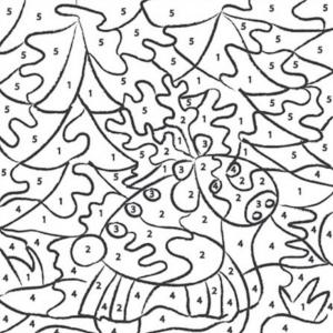 Autre coloriage magique numéroté