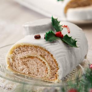 bûche de Noël à la vanille