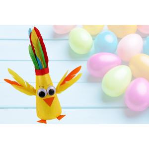 Un tuto pour fabriquer un poussin avec une coiffe à plumes pour Pâques