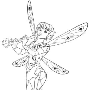 Retrouvez un coloriage de MO et imprimez un dessin gratuitement pour tous les petits amoureux de la série et du film MIA et moi. Page 02