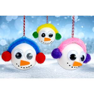 Boules bonhommes de neige