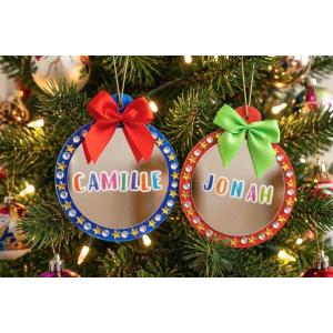 Boules de Noël miroir