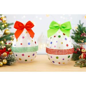 Boules de Noël scintillantes