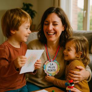 Médailles à imprimer pour la Fête des Mères : une activité simple et pleine d’amour