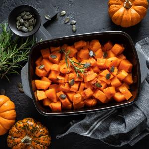 Citrouilles au four