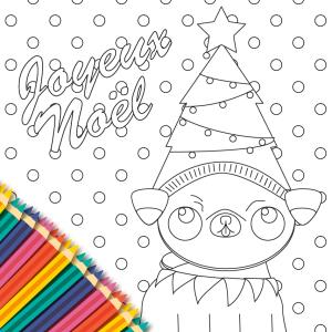 Une jolie carte gratuite à imprimer, colorier, compléter et à offrir à sa famille pour Noel. Cette jolie carte sera un cadeau parfait pour Noël avec un petit poeme inscrit a l'interieur.