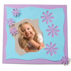 Explications pour réaliser une cartes rosaces pour scrapbooking