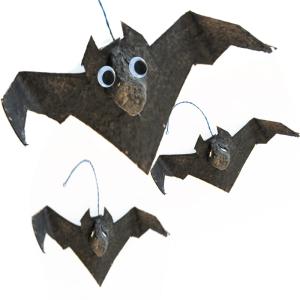 Chauve-souris en boite à oeufs