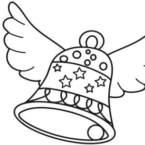 Cloche de Pâques aux étoiles