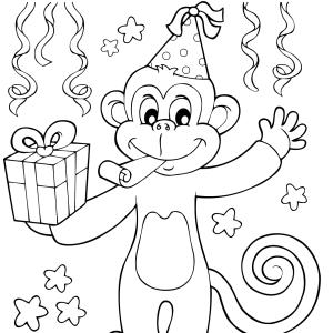 Voici un coloriage de bonne année à imprimer gratuitement. Un dessin à imprimer pour tous les enfants qui veulent mettre de la couleur dans leur nouvelle année. Page 5