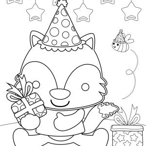 Voici un coloriage de bonne année à imprimer gratuitement. Un dessin à imprimer pour tous les enfants qui veulent mettre de la couleur dans leur nouvelle année. Page 8