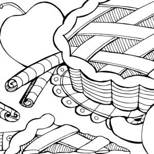 Voici un coloriage de galette des rois. Un dessin à imprimer gratuitement pour tous les petits amoureux de l'épiphanie et du jour des rois.