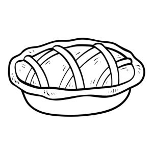 Voici un coloriage de galette des rois. Un dessin à imprimer gratuitement pour tous les petits amoureux de l'épiphanie et du jour des rois. Page 4