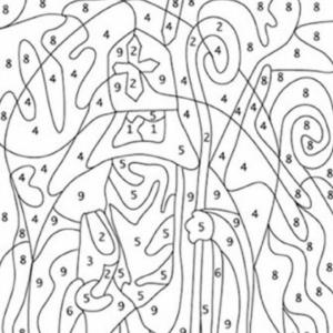 Coloriage magique de Saint Nicolas
