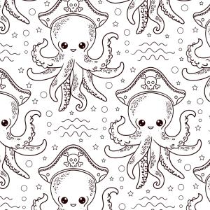 Retrouvez un coloriage de pirate et imprimez un dessin de pirate pour tous les petits amoureux de la mer - Page 02