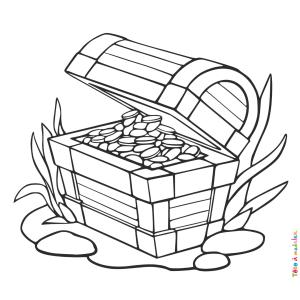 Retrouvez un coloriage de pirate et imprimez un dessin de pirate pour tous les petits amoureux de la mer - Page 04