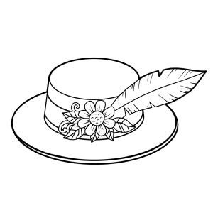 Imprimez votre coloriage de Sainte Catherine gratuitement et proposez à votre enfant de colorier une catherinette ou des chapeaux pour fêter la Sainte Catherine  - Page 4