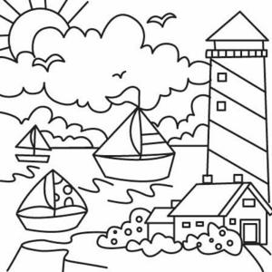 Toute une sélection de coloriage vacances à imprimé pendant les vacances ou pour préparer les vacances des enfants. Le coloriage est le plan B des vacances !  Tous les coloriages sont sélectionnés pou