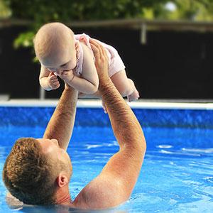 Enfant qui nage