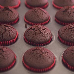 Cupcake chocolat du petit déjeuner