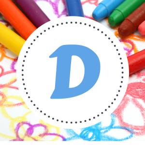 Coloriage Damien - Coloriage prénoms commençant par D
