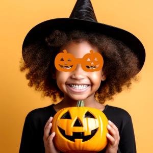 ?Des lunettes citrouille en papier | Tuto Halloween | Tête à modeler