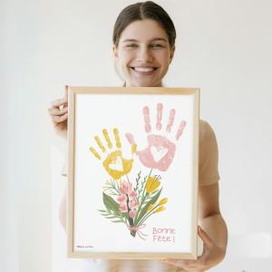 Le cadeau mignon à imprimer : l'affiche bouquet