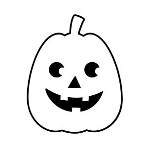 Coloriage d'une citrouille maternelle à imprimer avec Tête à modeler