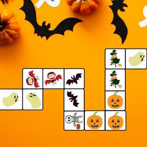 Le jeu de dominos est un classique pour enfant. Imprimez gratuitement notre version d'Halloween et réalisez très facilement un jeu de société parfait pour Halloween