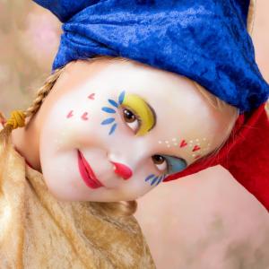 déguisement sur le cirque