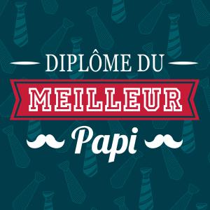 Imprimez gratuitement et rapidement un diplôme pour la Fête des grands-pères. Il est à remplir afin de le personnaliser pour le meilleur grand-père du monde. C'est un cadeau très touchant que vous pou