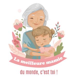 Imprimez gratuitement ce diplôme de la meilleure mamie avec une petite fille qui fait un calin à sa grand-mère. Il suffit de l'imprimer et de le remplir pour l'offrir aux grands-mères. Vous pouvez aus