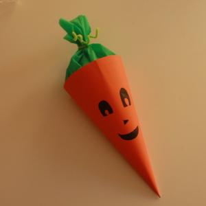 ?Un cornet citrouille en papier | Tuto Halloween | Tête à modeler