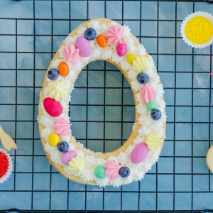 Number cake de Pâques
