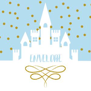 Imprimez votre enveloppe pour pouvoir inviter tout le monde au meilleur anniversaire de princesse du monde. Il suffira de l'imprimer sur une feuille A4 et de la monter afin de pouvoir y glisser l'invi