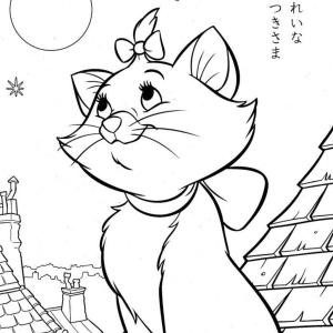 Coloriage aristochats à imprimer