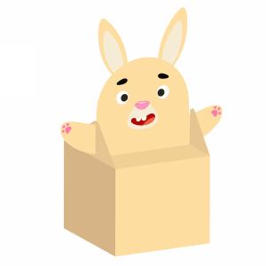 Bricolage pour réaliser un panier à oeufs de Pâques en forme de lapin. Une activité parfaite pour fêter Pâques.