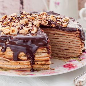 Comment faire un gâteau de crêpes au chocolat - La recette de Tête à modeler