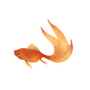 Un dröle de poisson bleu à grosses tà¢ches rouges et jaunes à imprimer pour les jeux d'enfant. Il vous suffit d'imprimer ce poisson pour votre enfant, il pourra l'accrocher dans le dos des autres pour